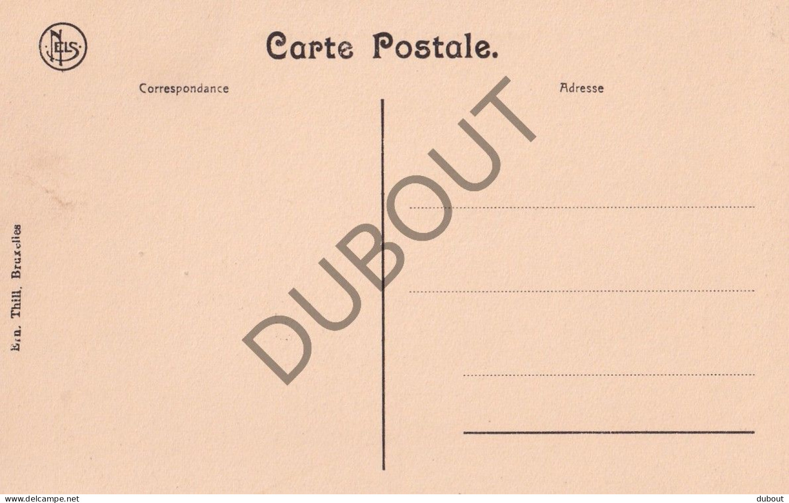 Postkaart - Carte Postale - Lombardsijde - Estaminet De La Belle Vue Et La Route Du Vicinal (C5858) - Middelkerke