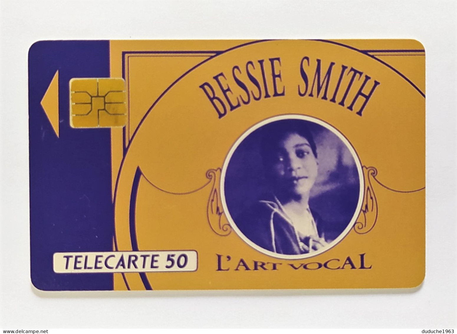 Télécarte France - L'Art Vocal. Bessie Smith - Non Classificati