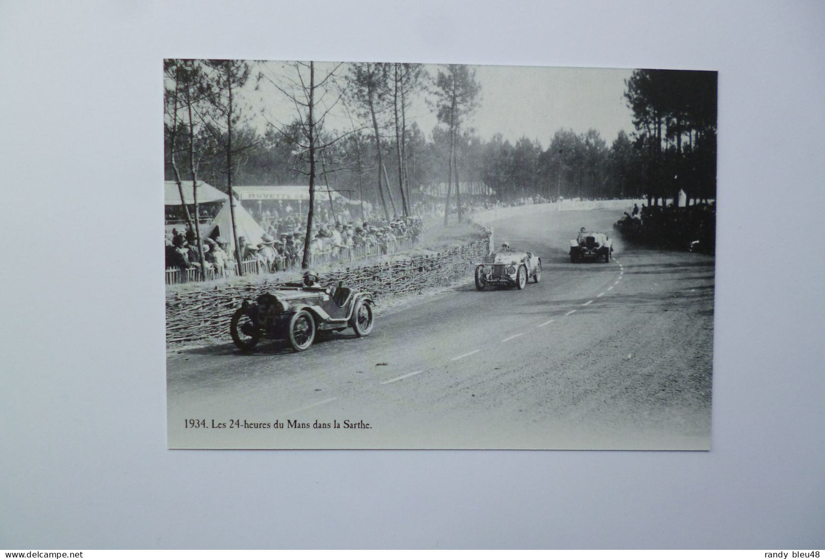 AUTOMOBILE  -  Les 24 Heures Du MANS Dans La Sarthe  -  ( 1934 )  -  éditions ATLAS - Sonstige & Ohne Zuordnung