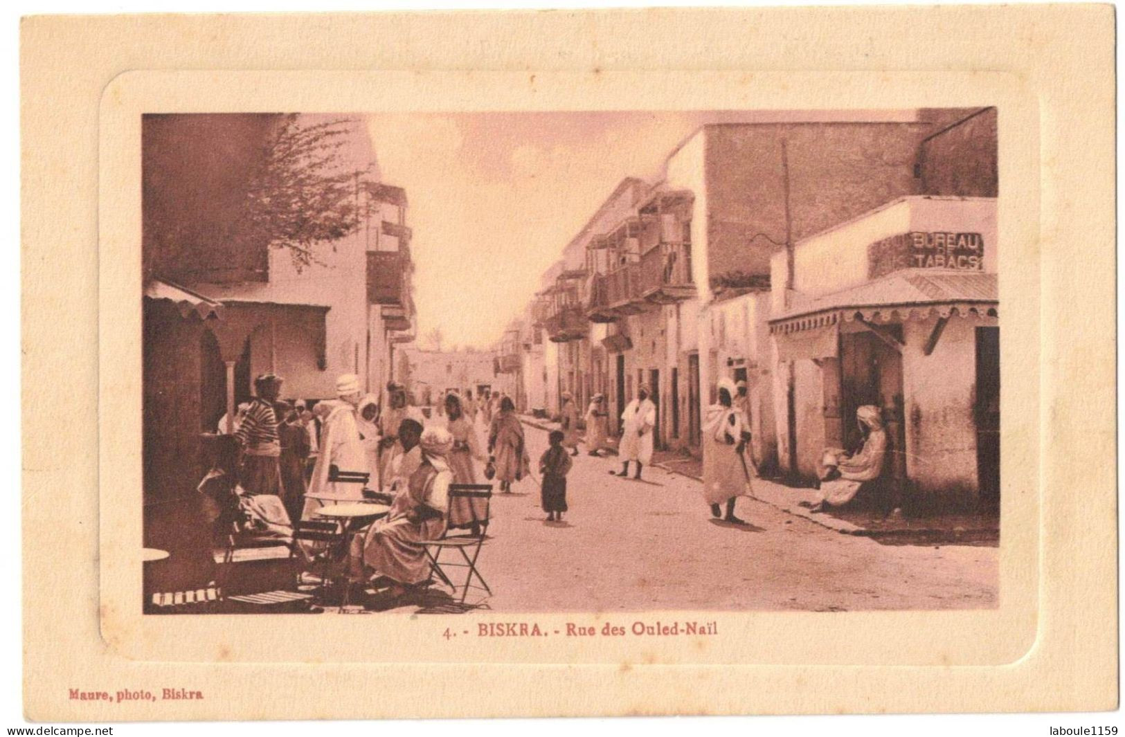 AFRIQUE DU NORD ALGERIE BISKRA :  RUE DES OULED NAÏL - Biskra