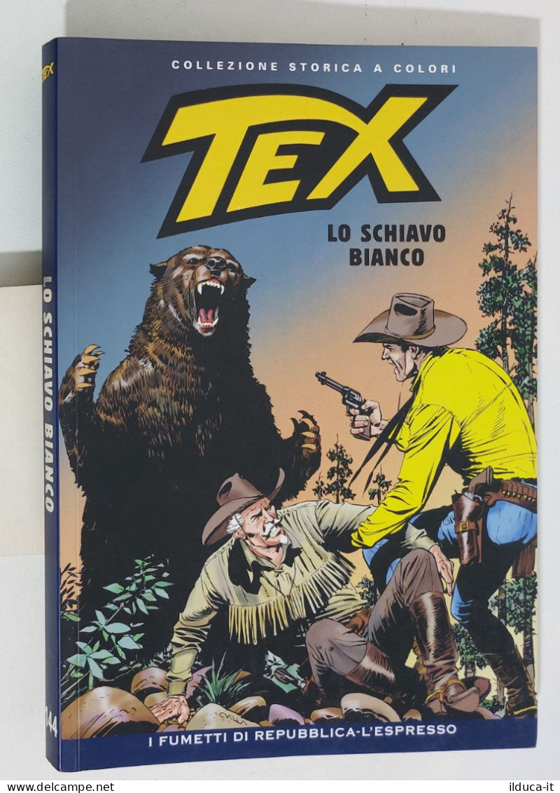 62555 TEX Collezione Storica Repubblica N. 144 - Lo Schiavo Bianco - Tex