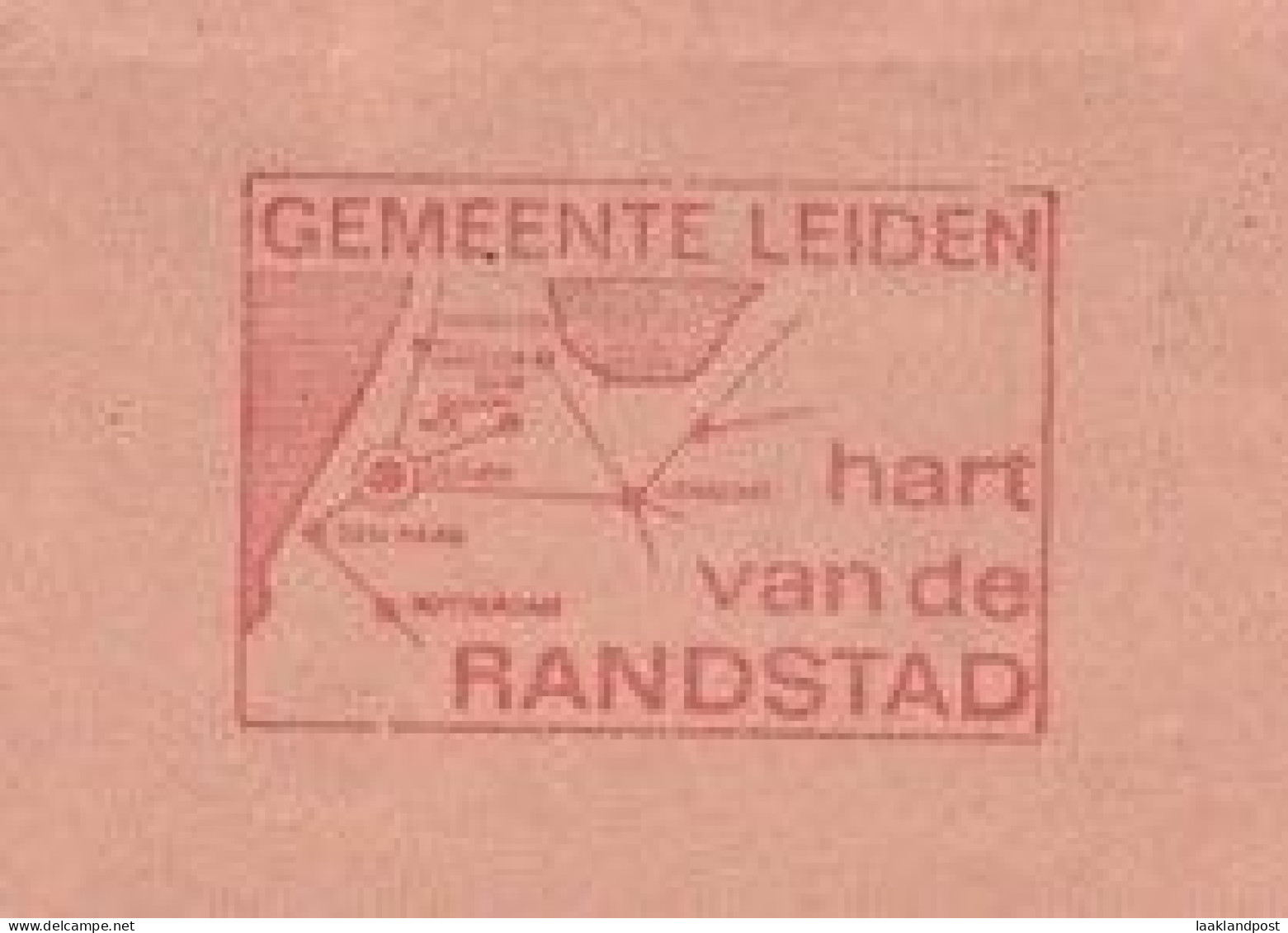 NL Cover Nice Meter Gemeente Leiden, Hart Van De Randstad - Sonstige & Ohne Zuordnung
