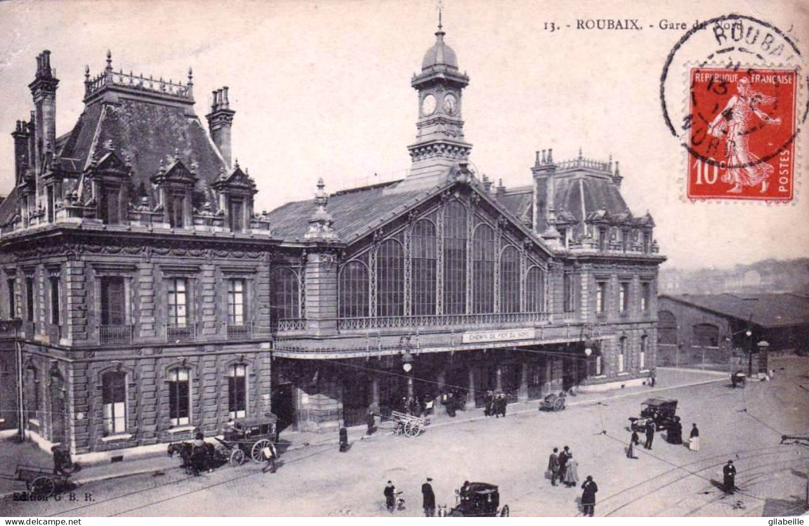 59 - Nord -  ROUBAIX -  La Gare Du Nord - Roubaix