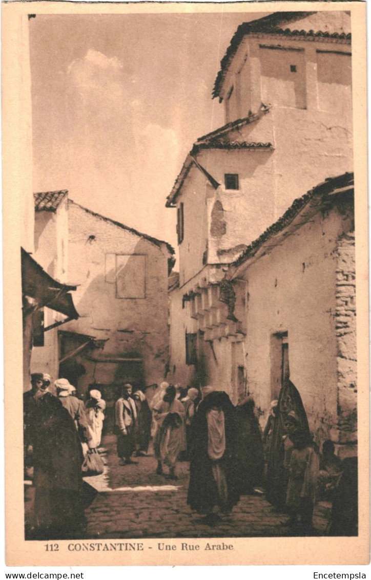 CPA Carte Postale Algérie Constantine Une Rue Arabe   VM79797 - Constantine