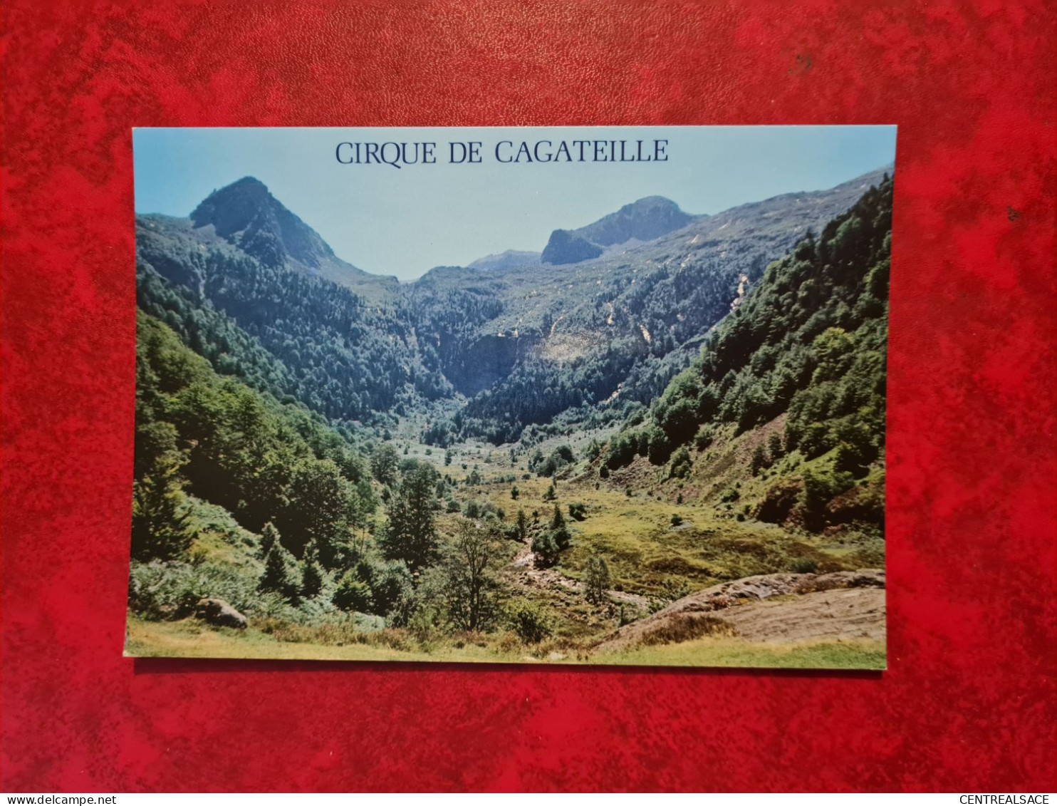 Carte CIRQUE DE CAGATEILLE - Autres & Non Classés