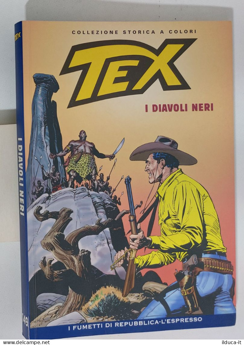 62560 TEX Collezione Storica Repubblica N. 149 - I Diavoli Neri - Tex