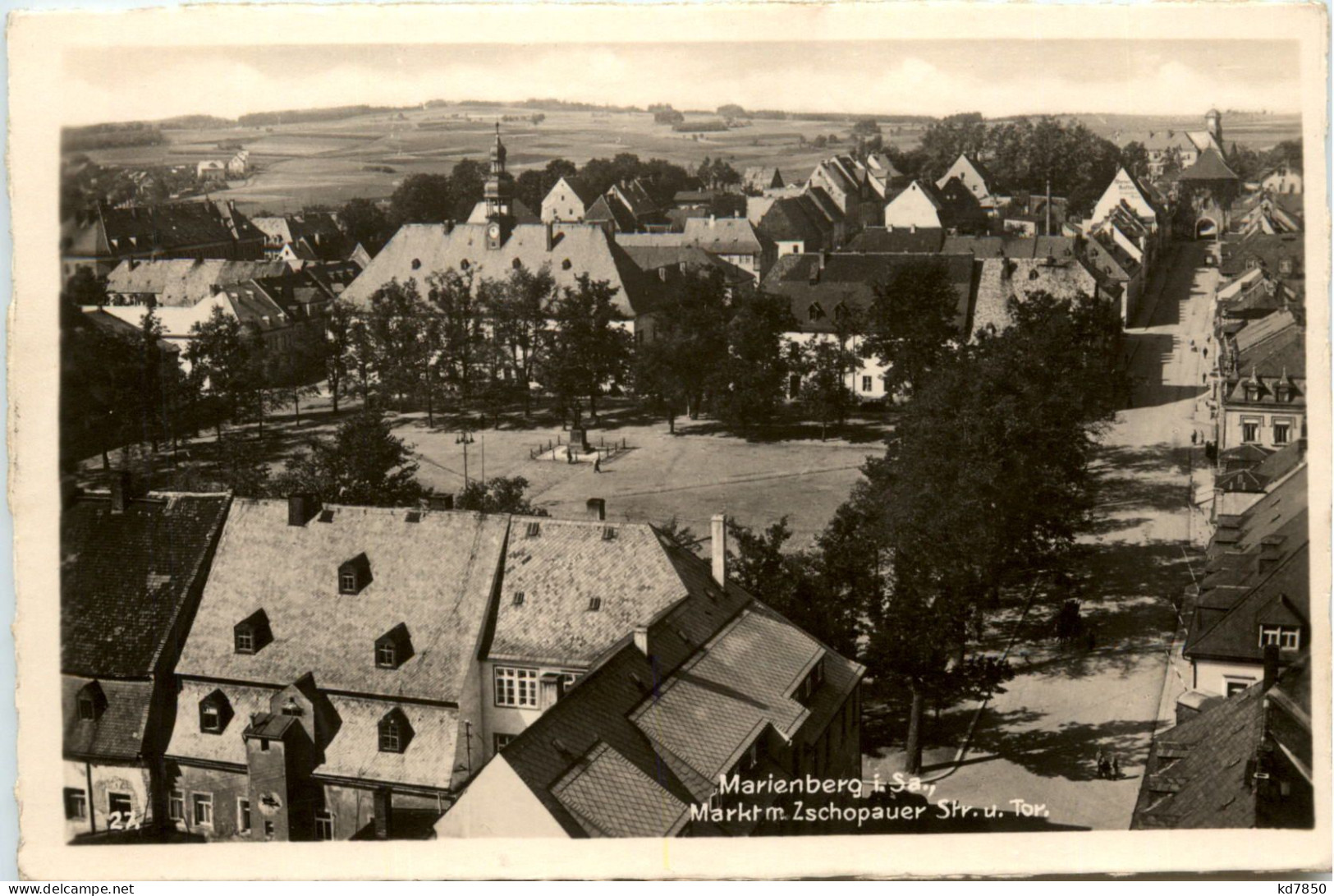 Marienberg - Markt - Marienberg