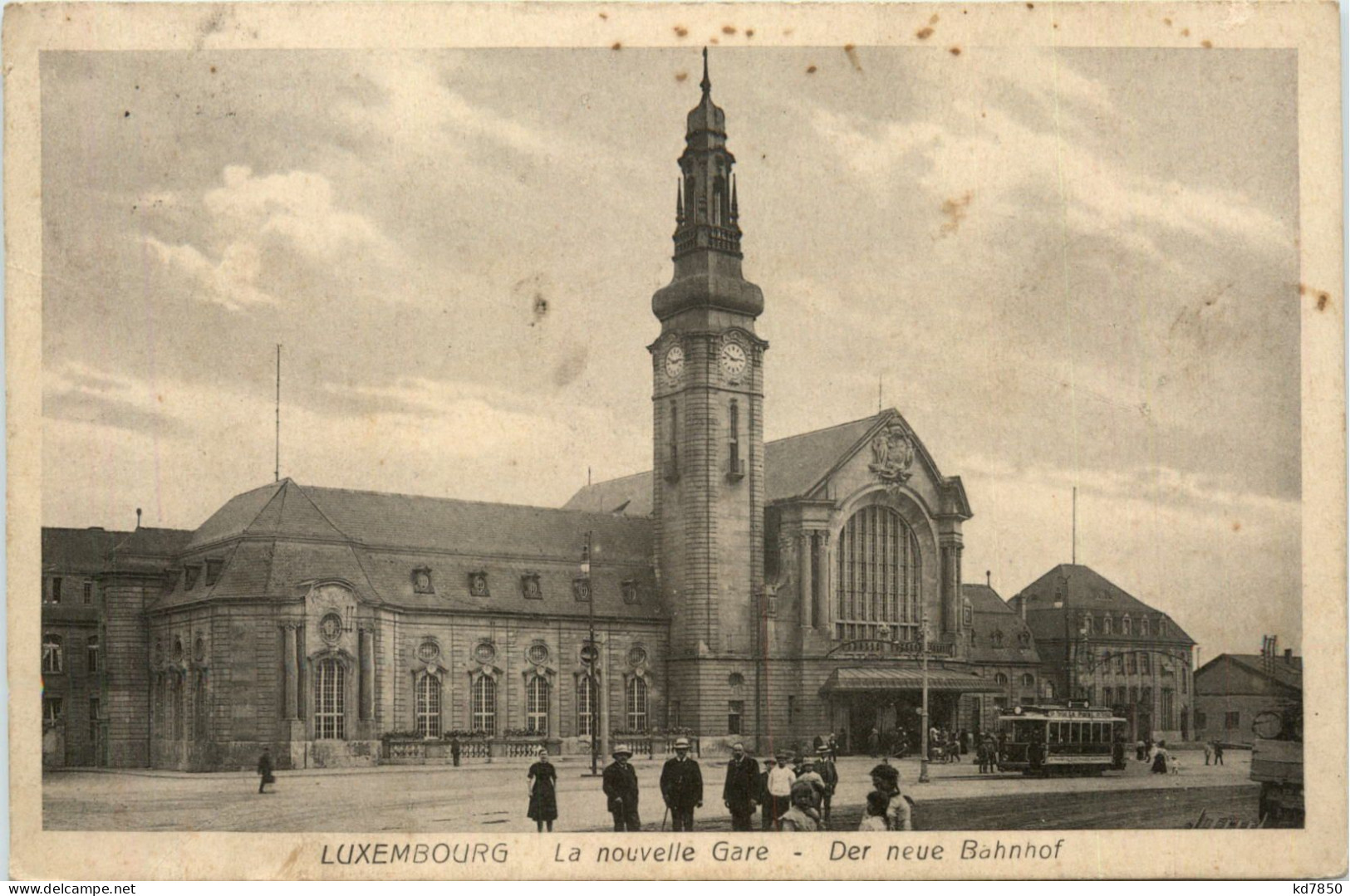 Luxembourg - Der Neue Bahnhof - Luxemburg - Stad