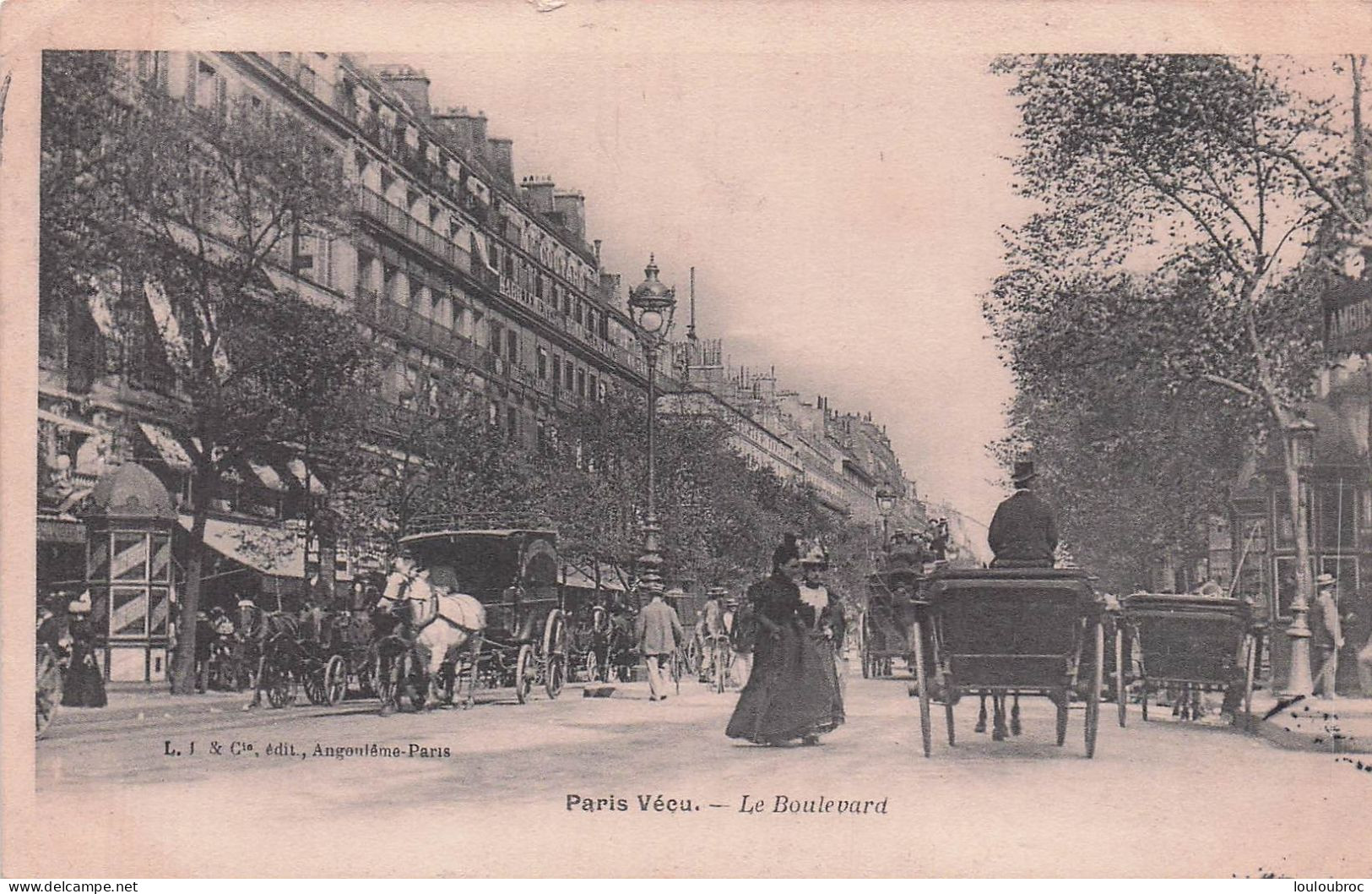 PARIS VECU LE BOULEVARD - Autres & Non Classés