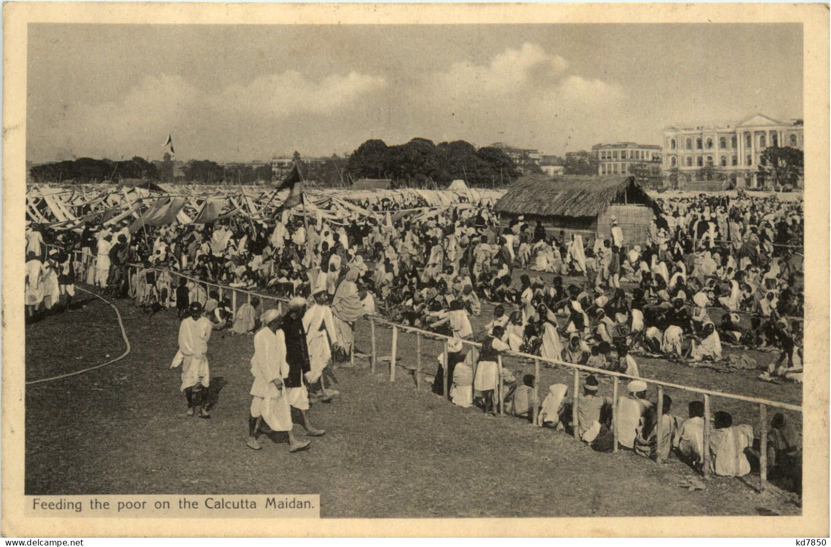 Calcutta - Feeding The Poor - Inde