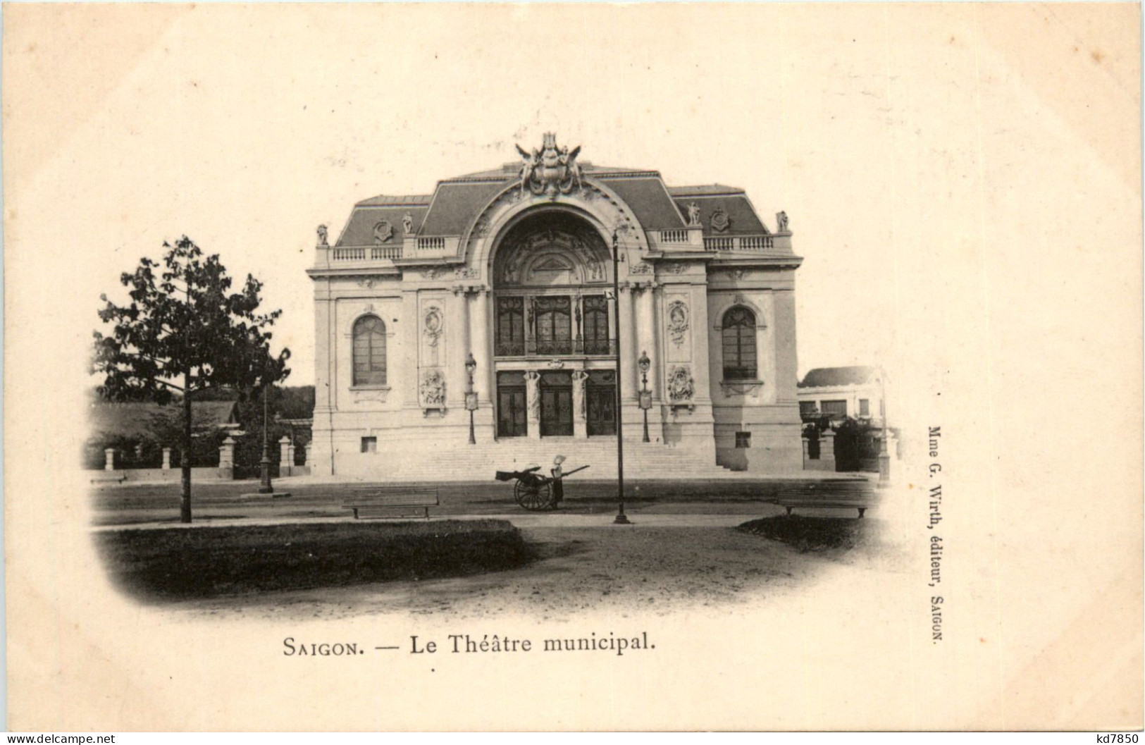 Saigon - Le Theatre Municipal - Vietnam