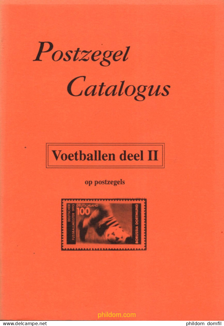 Postzegel Catalogus Voetballen Deel 2 1996 - Motivkataloge