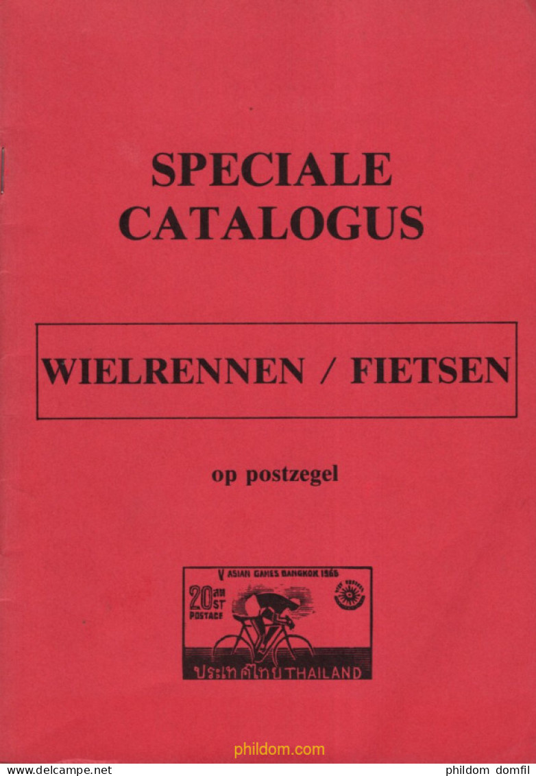 Speciale Catalogus Wielrennen / Fietsen Op Postzagel 1985 - Motivkataloge