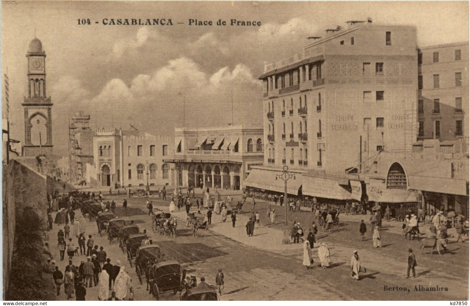 Casablanca - Place De France - Casablanca