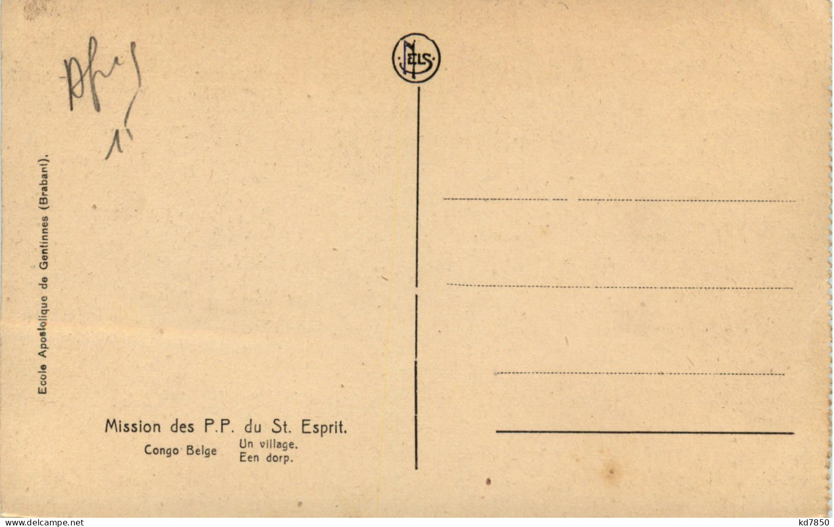 Congo - Missions Des PP Du St. Esprit - Other & Unclassified