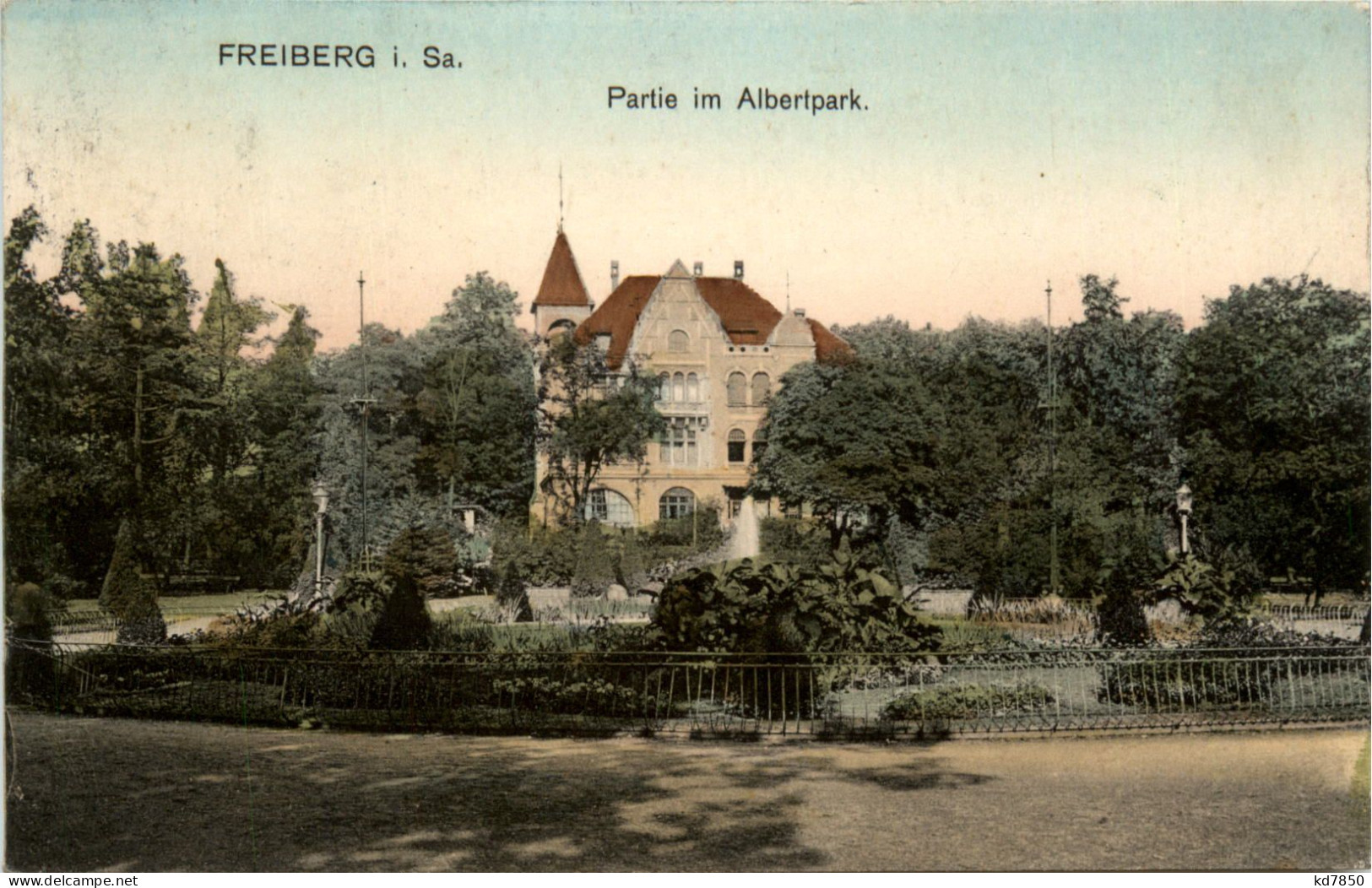 Freiberg In Sachsen - Partie Im Albertpark - Freiberg (Sachsen)