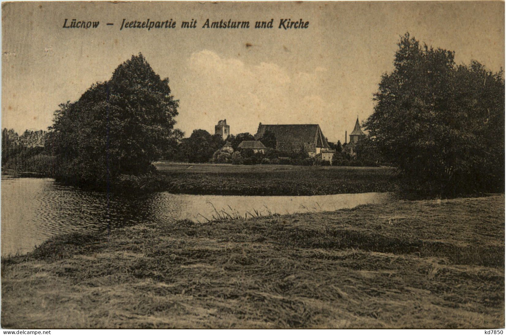 Lüchow - Jeetzelpartie Mit Amtsturm - Luechow