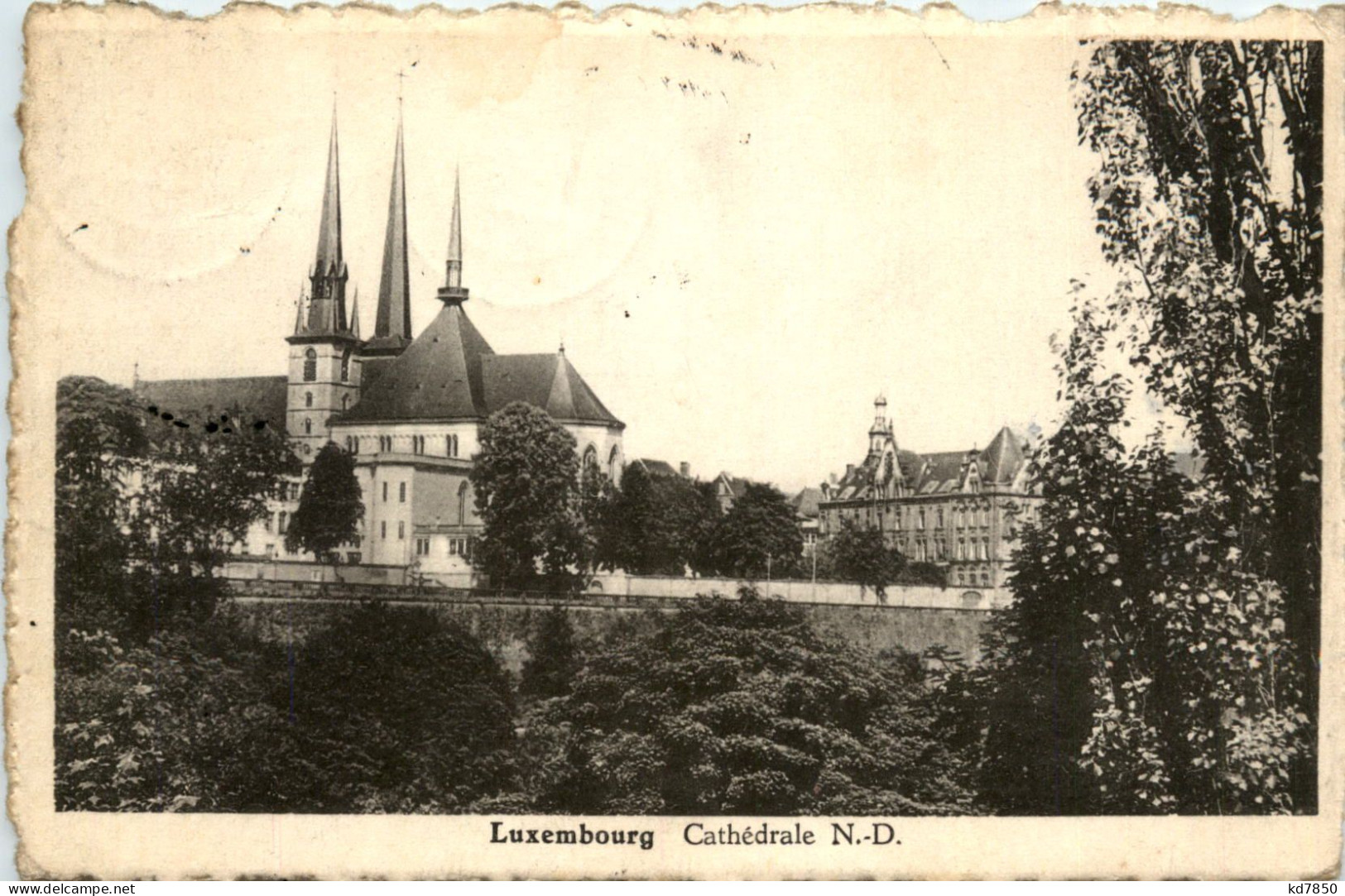 Luxembourg - Cathedrale - Luxembourg - Ville