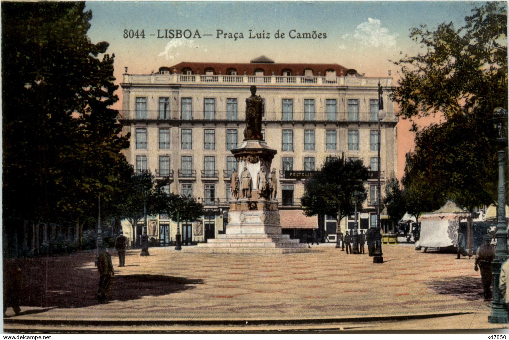 Lisboa - Praca Luiz De Camoes - Lisboa