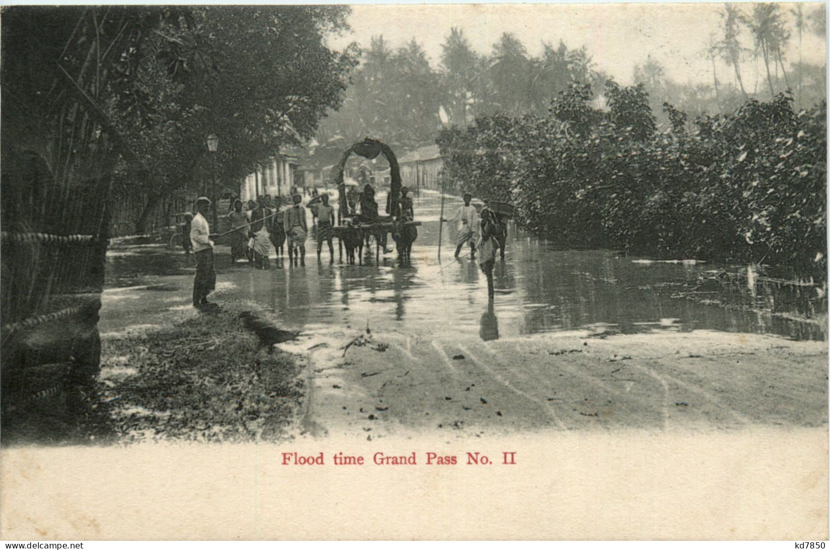 Ceylon - Flood Time Grand Pass - Sri Lanka (Ceylon)