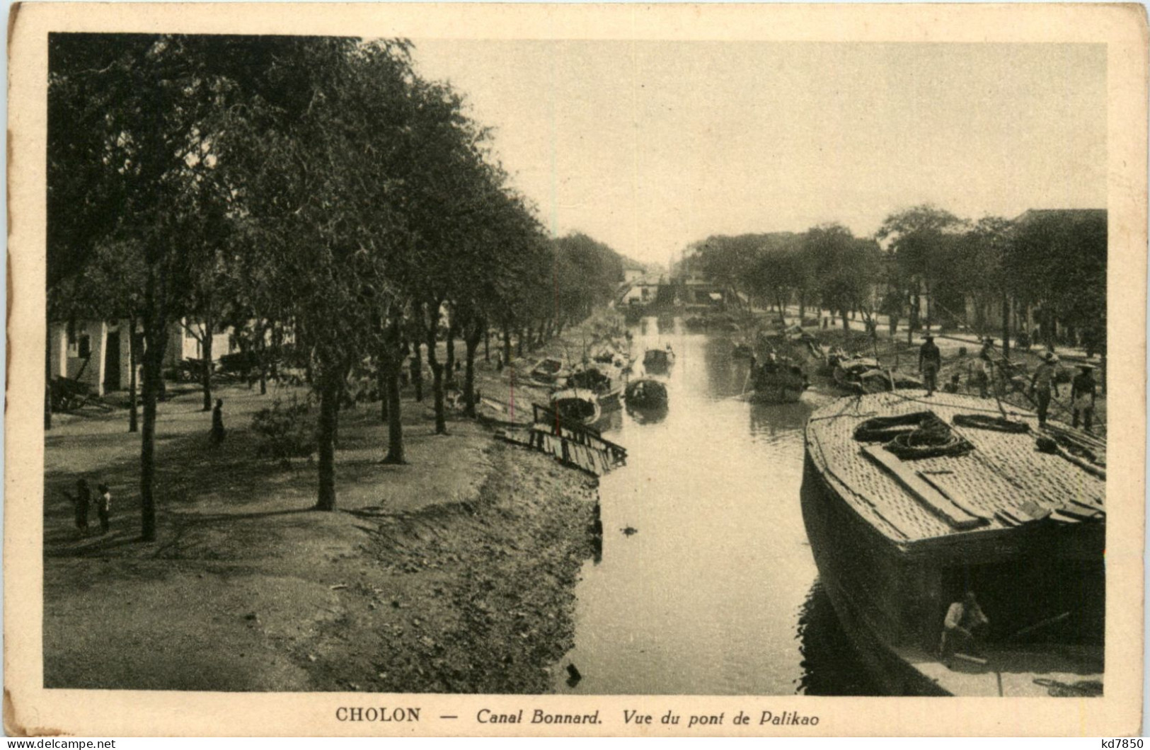 Saigon - Cholon - Canal Bonnard - Vietnam