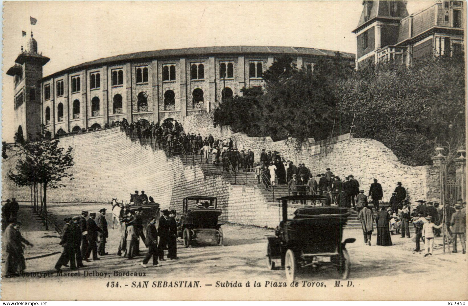 San Sebastian - Subida A La Plaza De Toros - Guipúzcoa (San Sebastián)