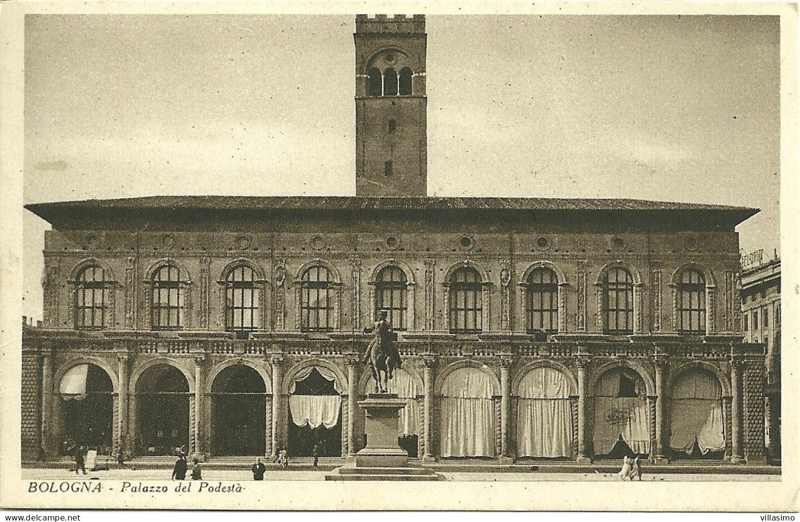 EMILIA ROMAGNA - BOLOGNA, PALAZZO DEL PODESTÀ - VG. 1935 - Bologna