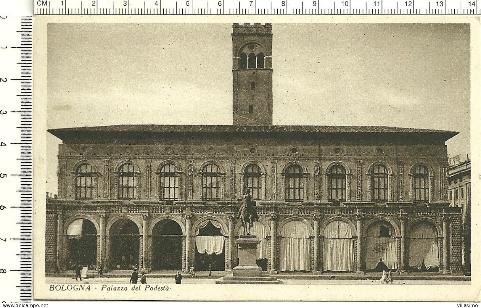 EMILIA ROMAGNA - BOLOGNA, PALAZZO DEL PODESTÀ - VG. 1935 - Bologna