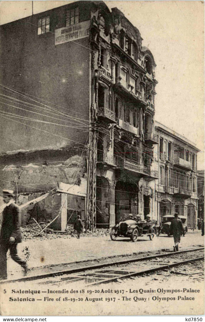 Solonique - Incendie Des 1917 - Greece
