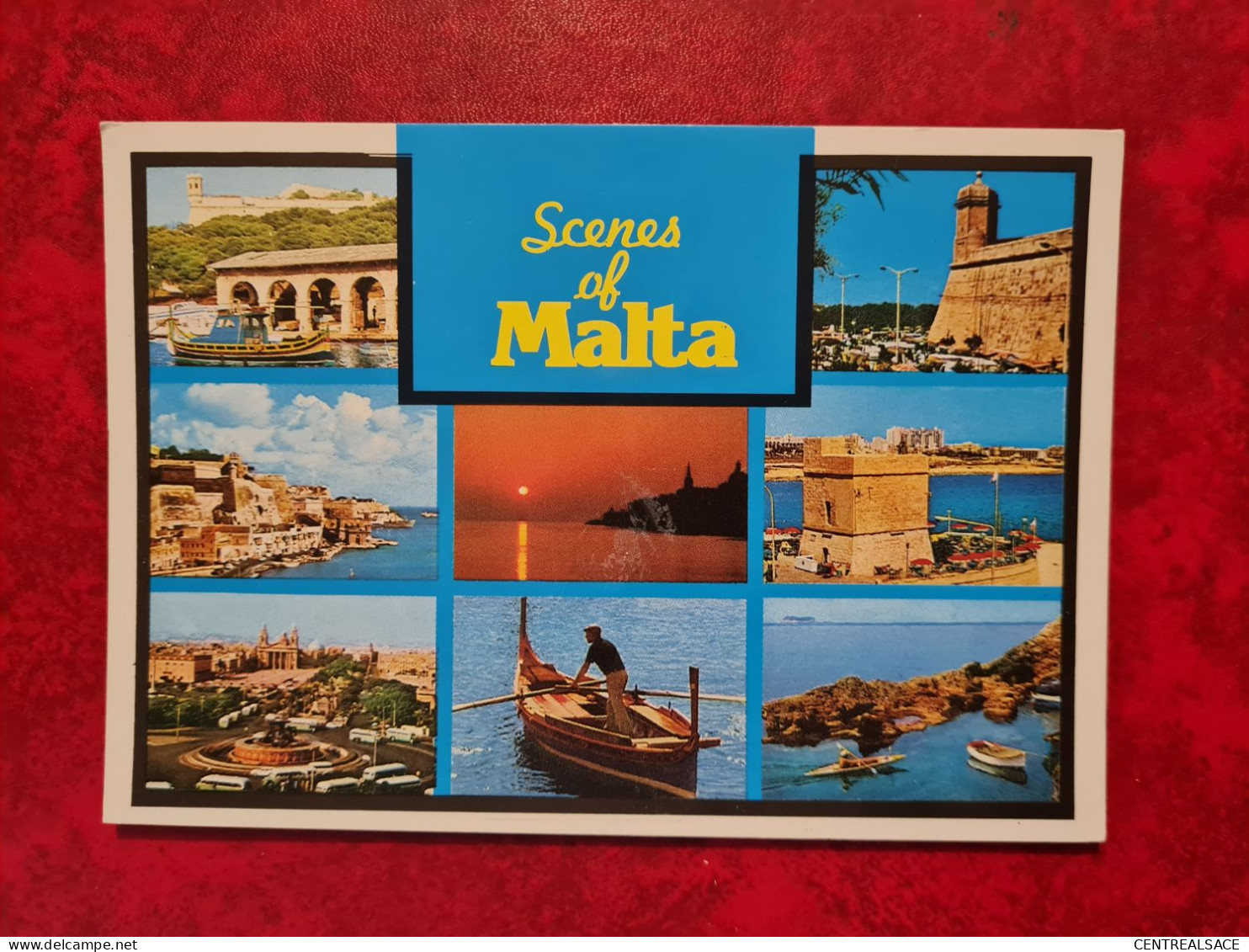 Carte SCENES OF MALTE MULTIVUES - Malta