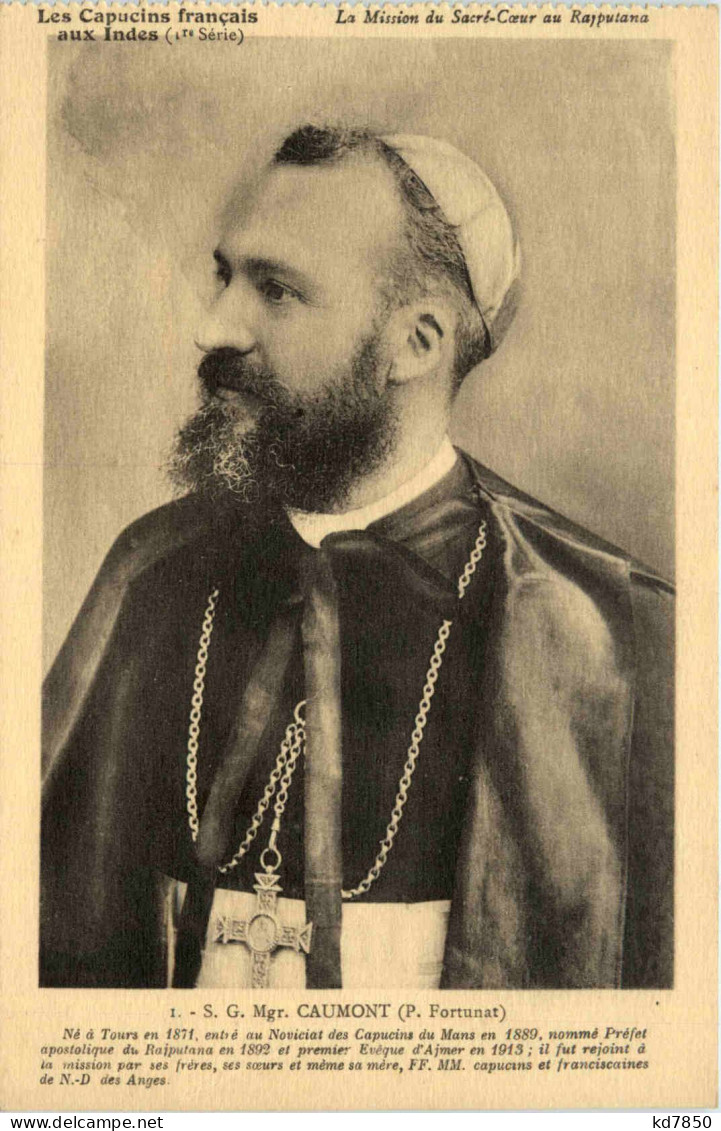 India - Mgr. CaumontP Armand - Inde