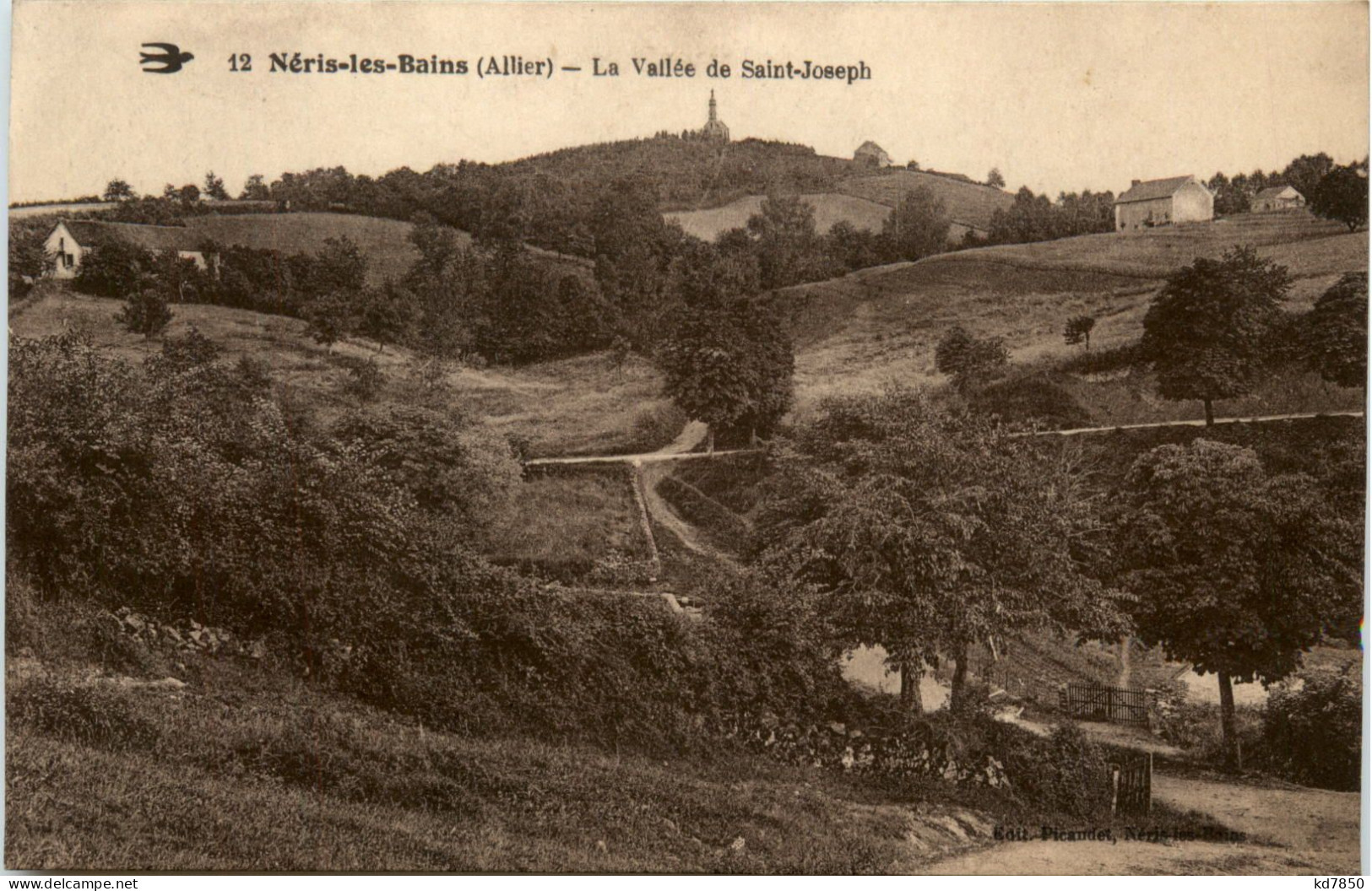 Neris-les-Bains, La Vailee De Saint-Joseph - Neris Les Bains