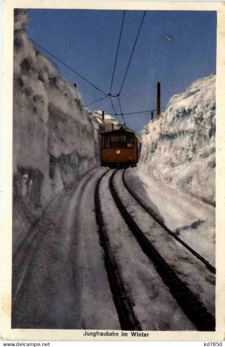 Jungfraubahn Im Winter - Autres & Non Classés