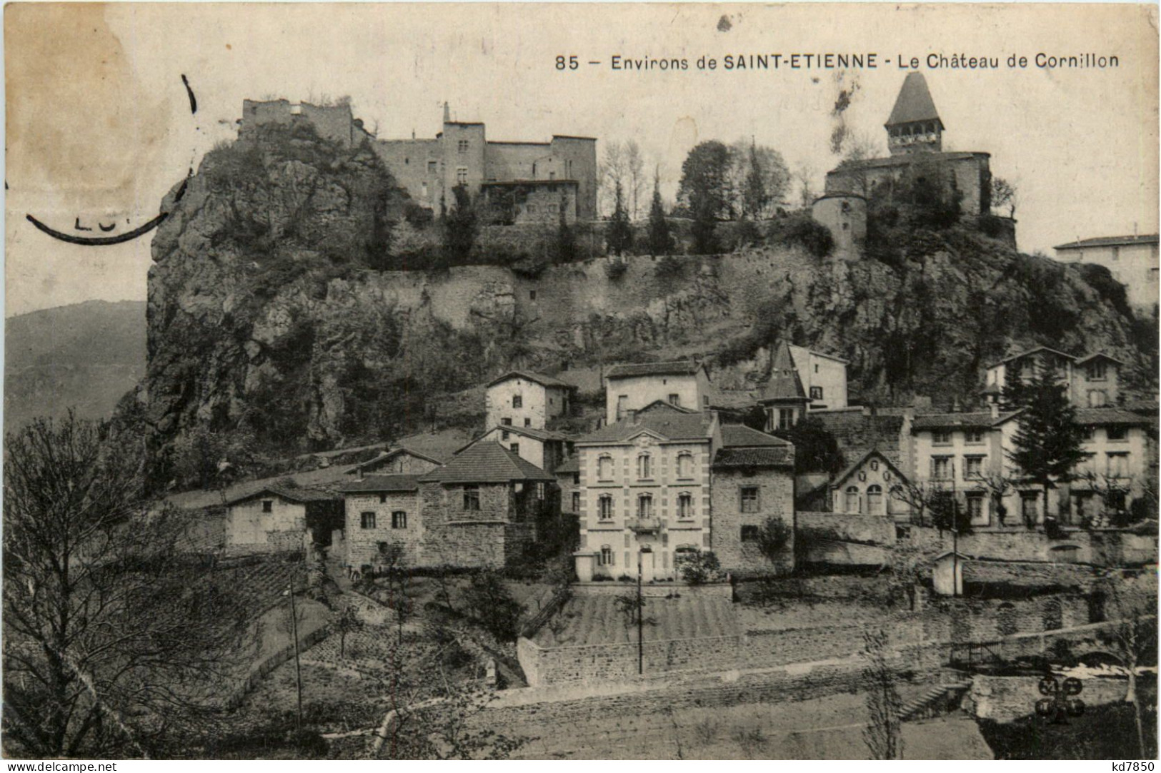 Environs De Saint-Etienne, Le Chateau De Cornillon - Saint Etienne