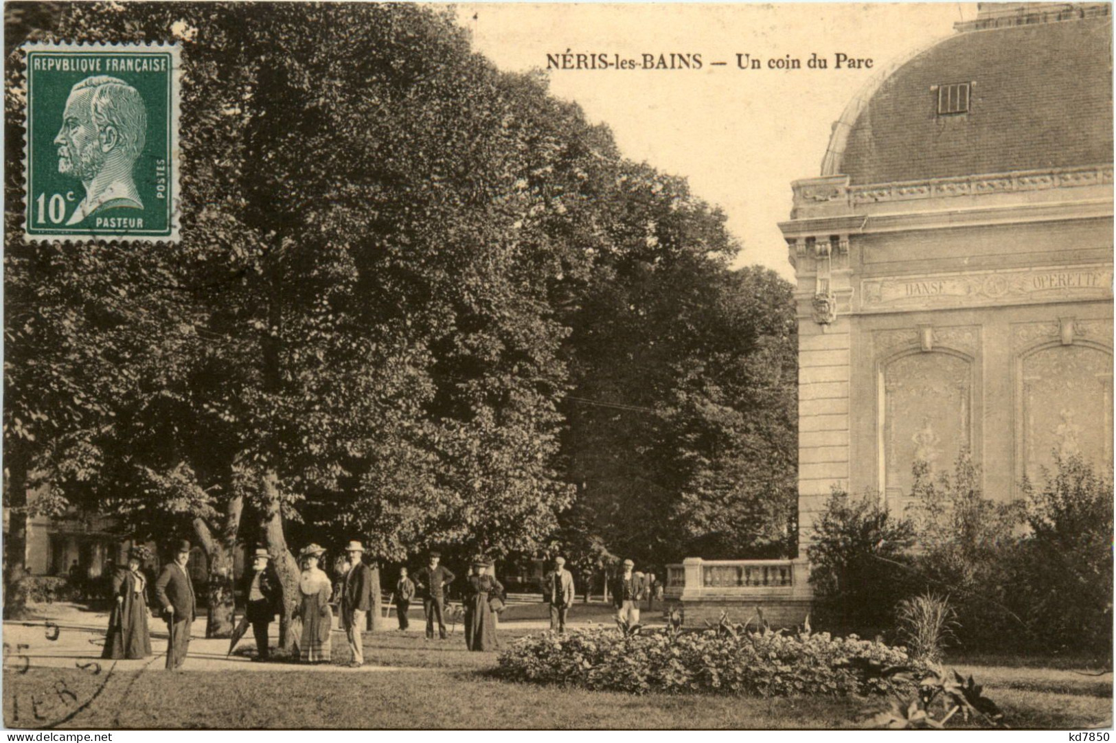 Neris-les-Bains, Un Coin Du Parc - Neris Les Bains