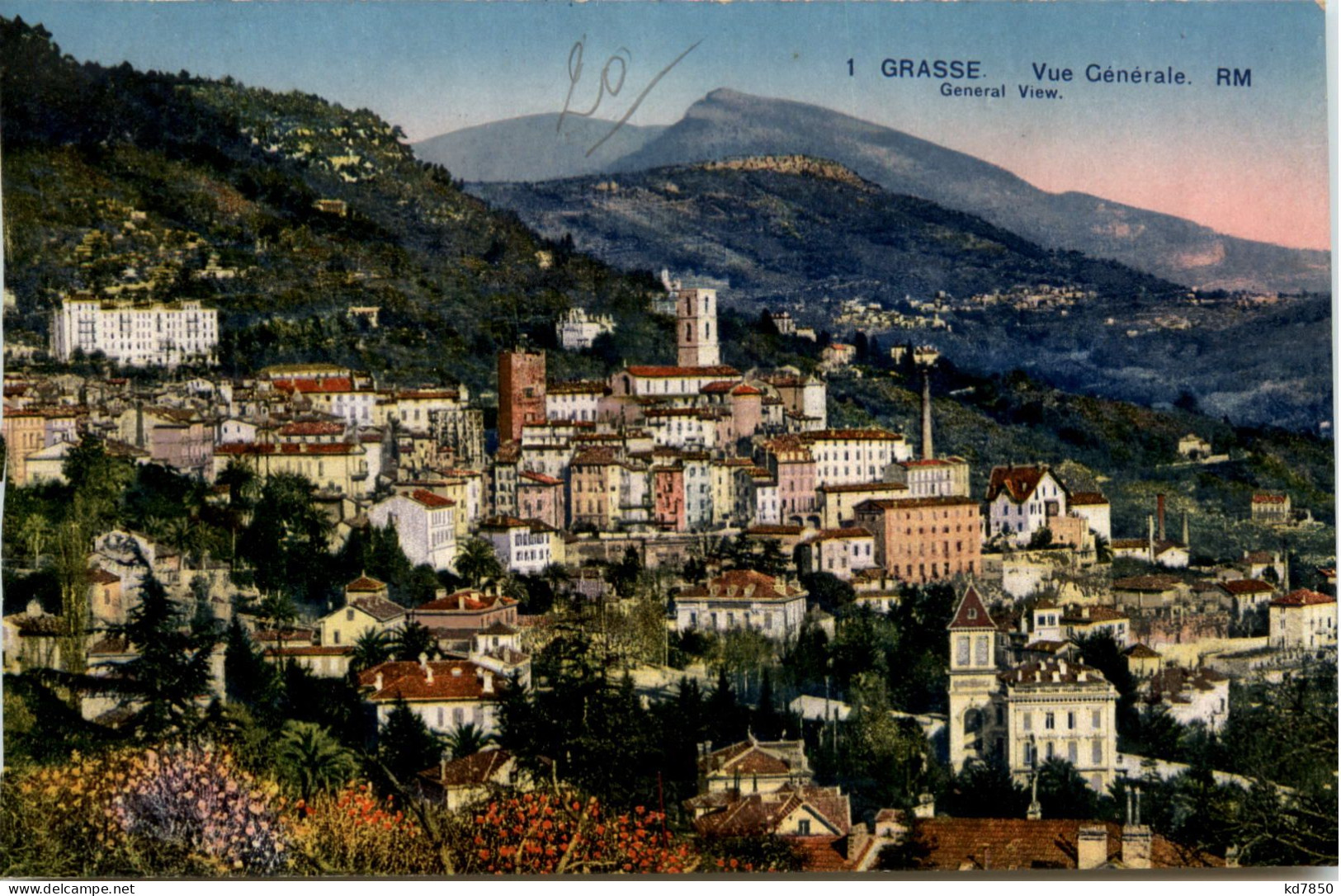 Grasse, Vue Generale, General View - Grasse