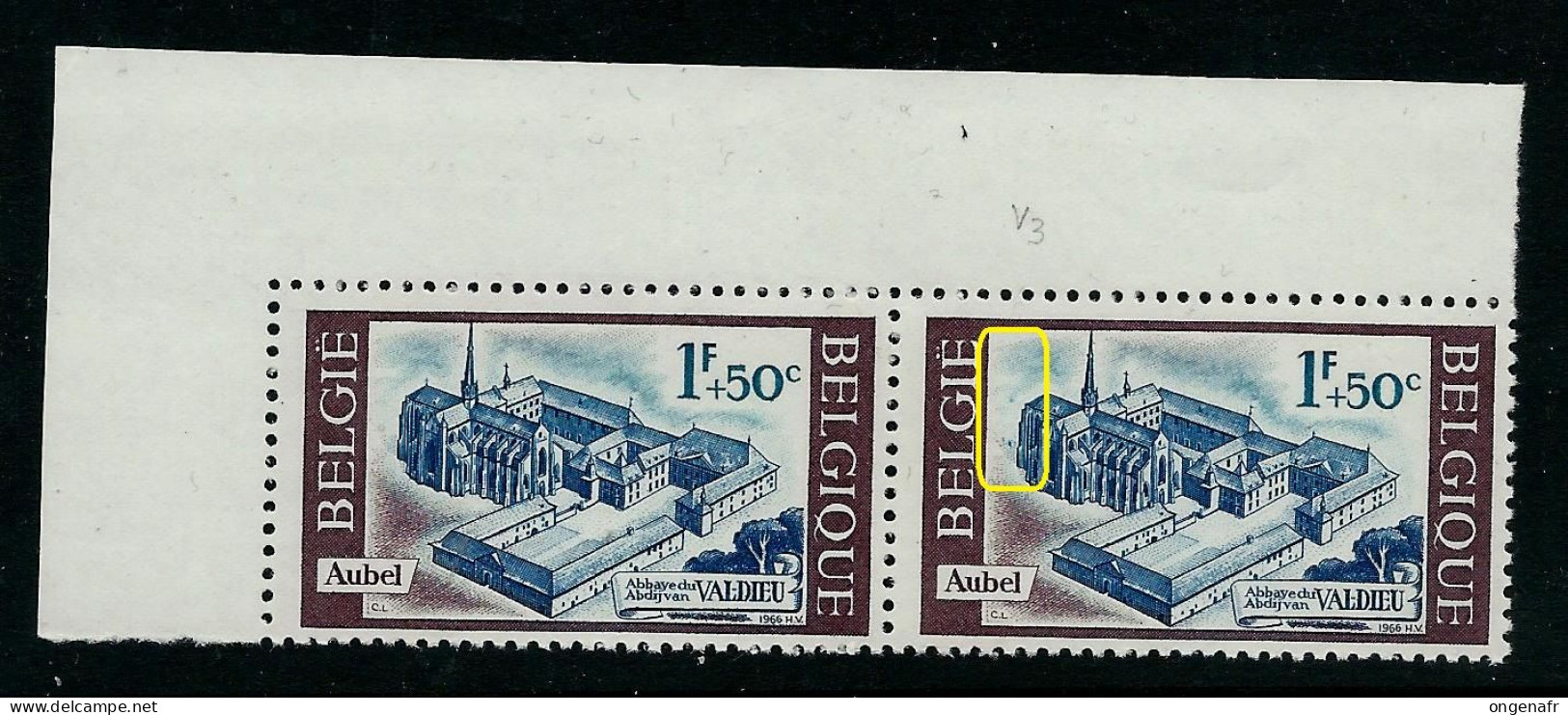 N° 1386 **  - Points à Gauche Abbaye - 1961-1990