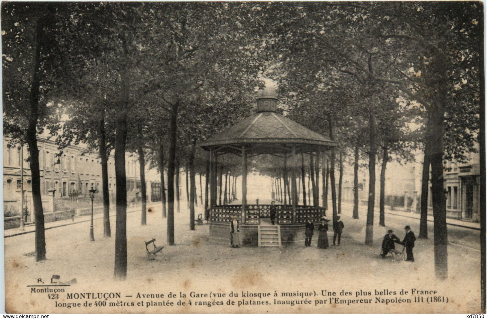 Montlucon, Avenue De La Gare - Montlucon