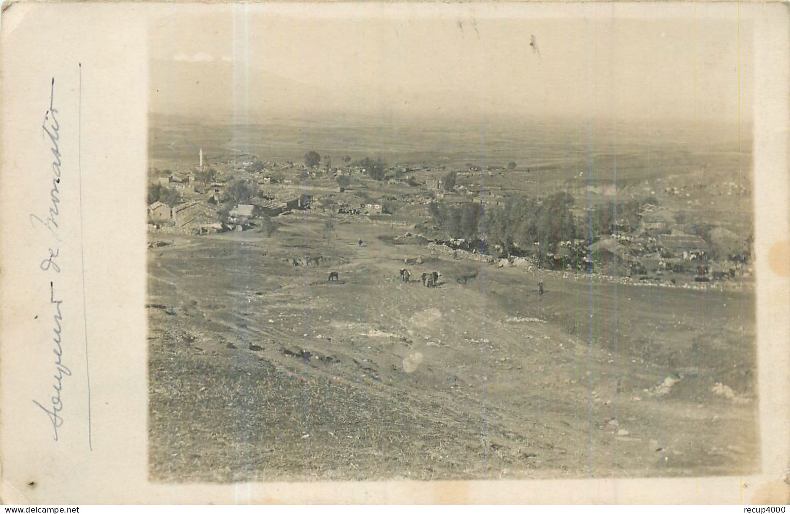 SERBIE BITOLA  Monastir   Militaria Vue Générale  Cp Photo 2 Scans - Serbie