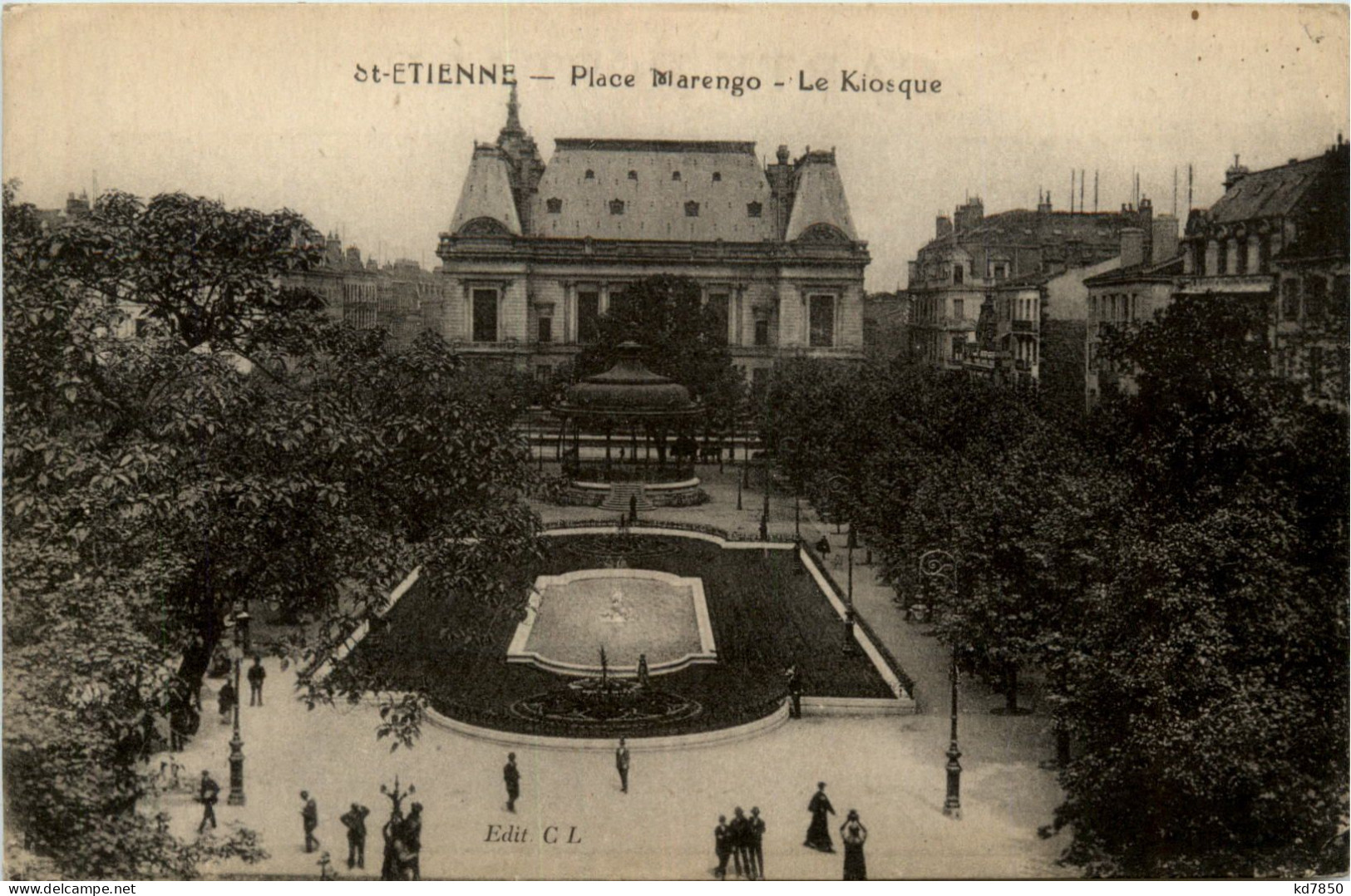 St-Etienne, Place Marengo, Le Kiosque - Saint Etienne