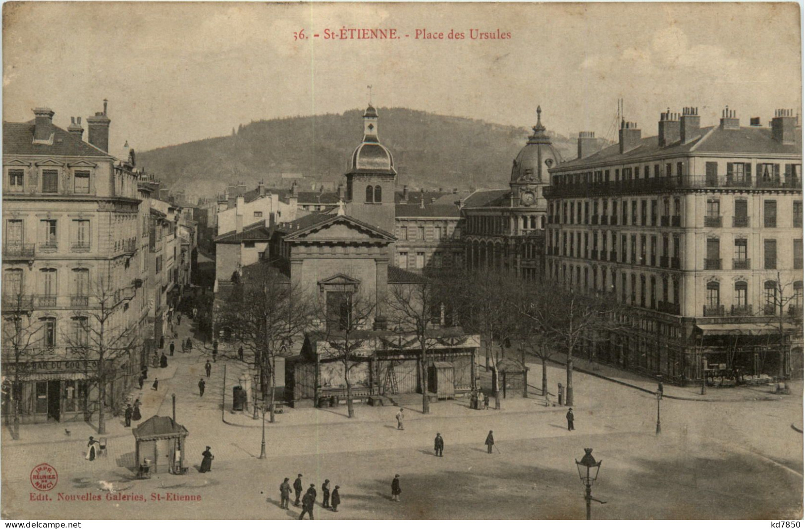 St-Etienne, Place Des Ursules - Saint Etienne