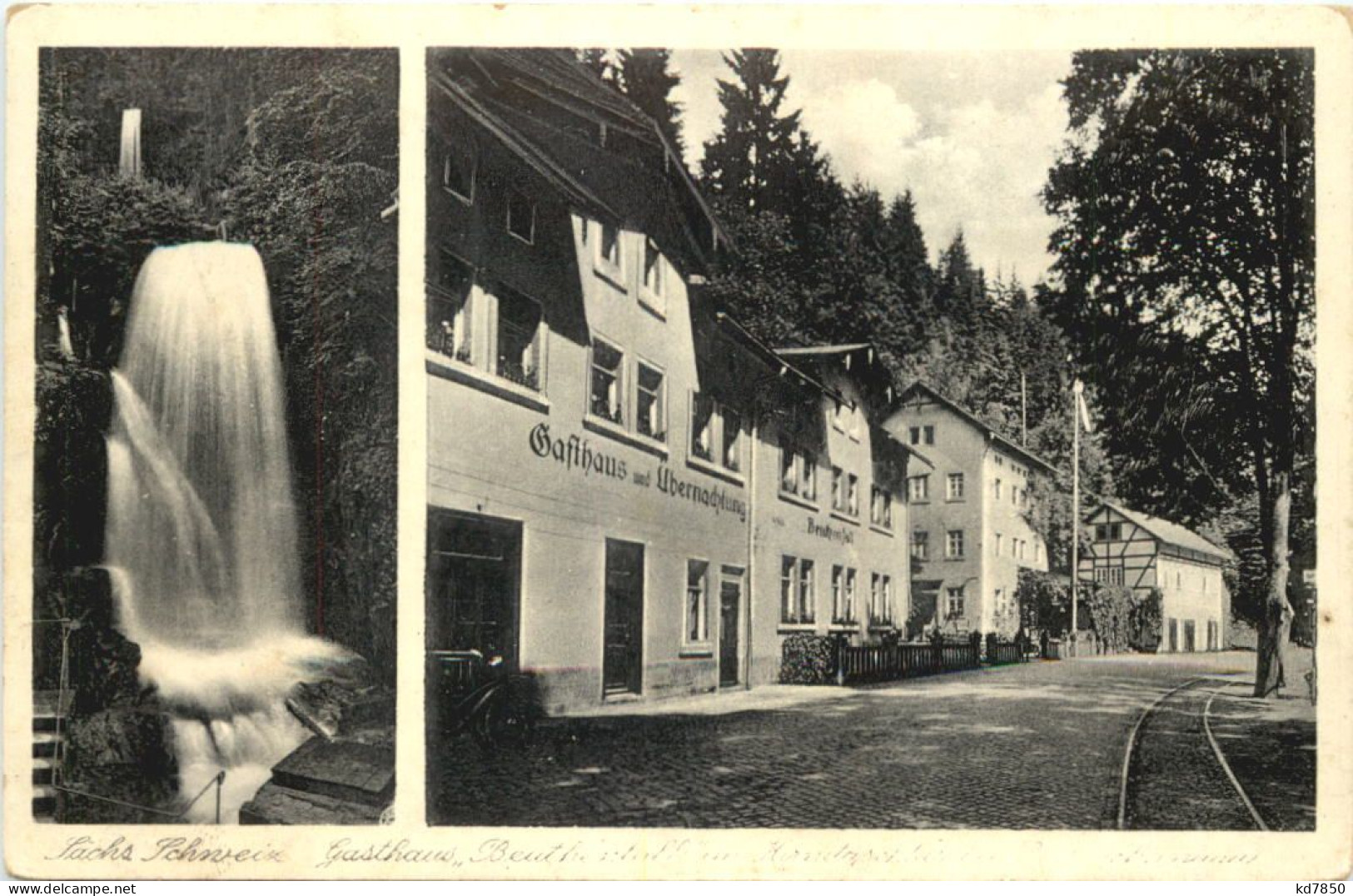 Kirnitzschtal - Gasthaus Beuthenfall Bei Bad Schandau - Bad Schandau
