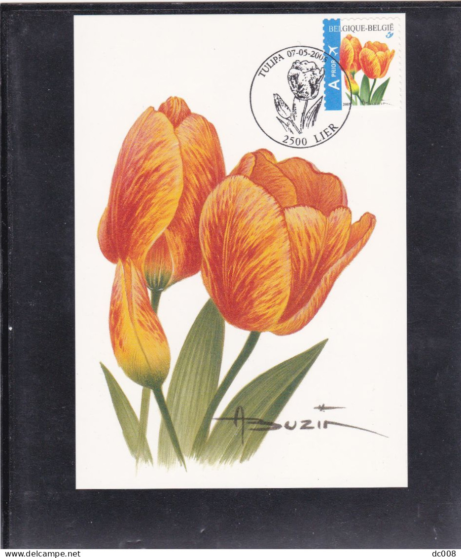 MAX Buzin 2005 Oranje Tulp-Tulipe Orange Cat.3406 - 2001-2010