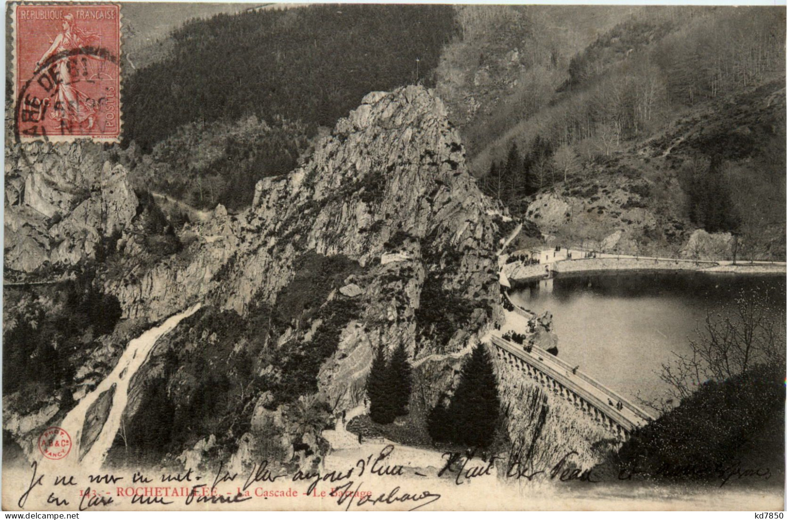 Rochetaillee, Cascade - Le Barrage - Rochetaillee