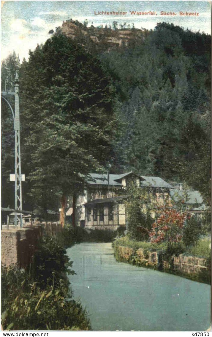 Lichtenhainer Wasserfall - Sebnitz - Sebnitz