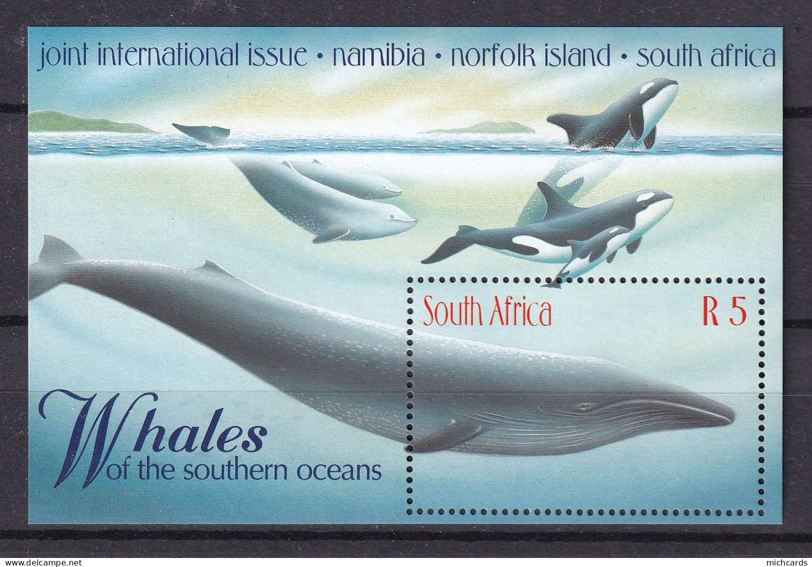 181 AFRIQUE Du SUD 1998 - Y&T BF 68 - Baleine Mammifere Marin - Neuf ** (MNH) Sans Charniere - Nuevos