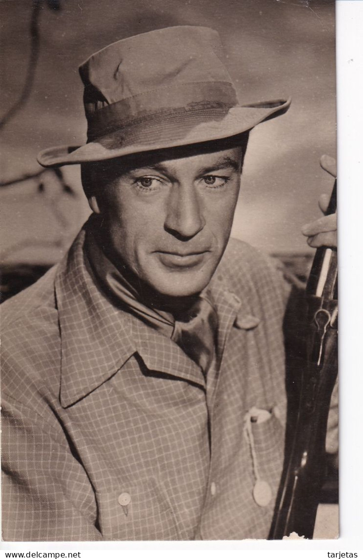 POSTAL DEL ACTOR GARY COOPER (CINE-CINEMA) - Photographs