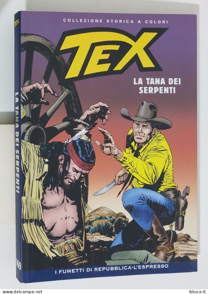 62582 TEX Collezione Storica Repubblica N. 169 - La Tana Dei Serpenti - Tex