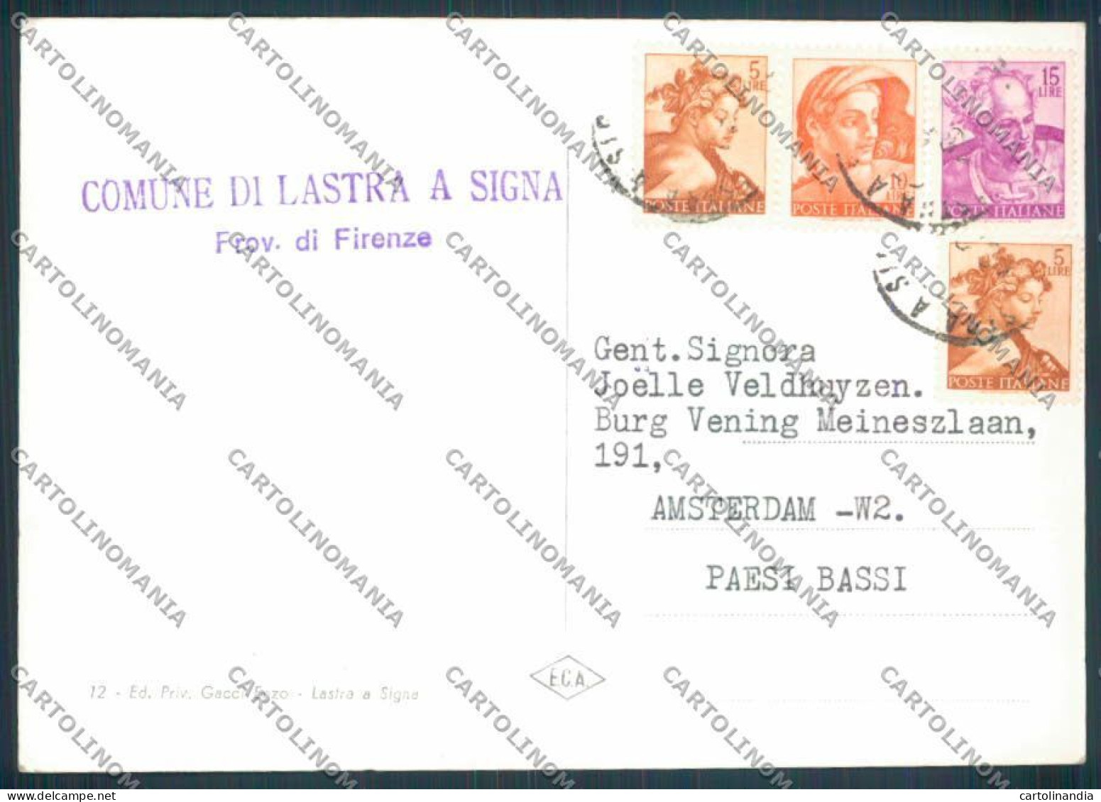 Firenze Lastra A Signa Foto FG Cartolina ZF4499 - Firenze