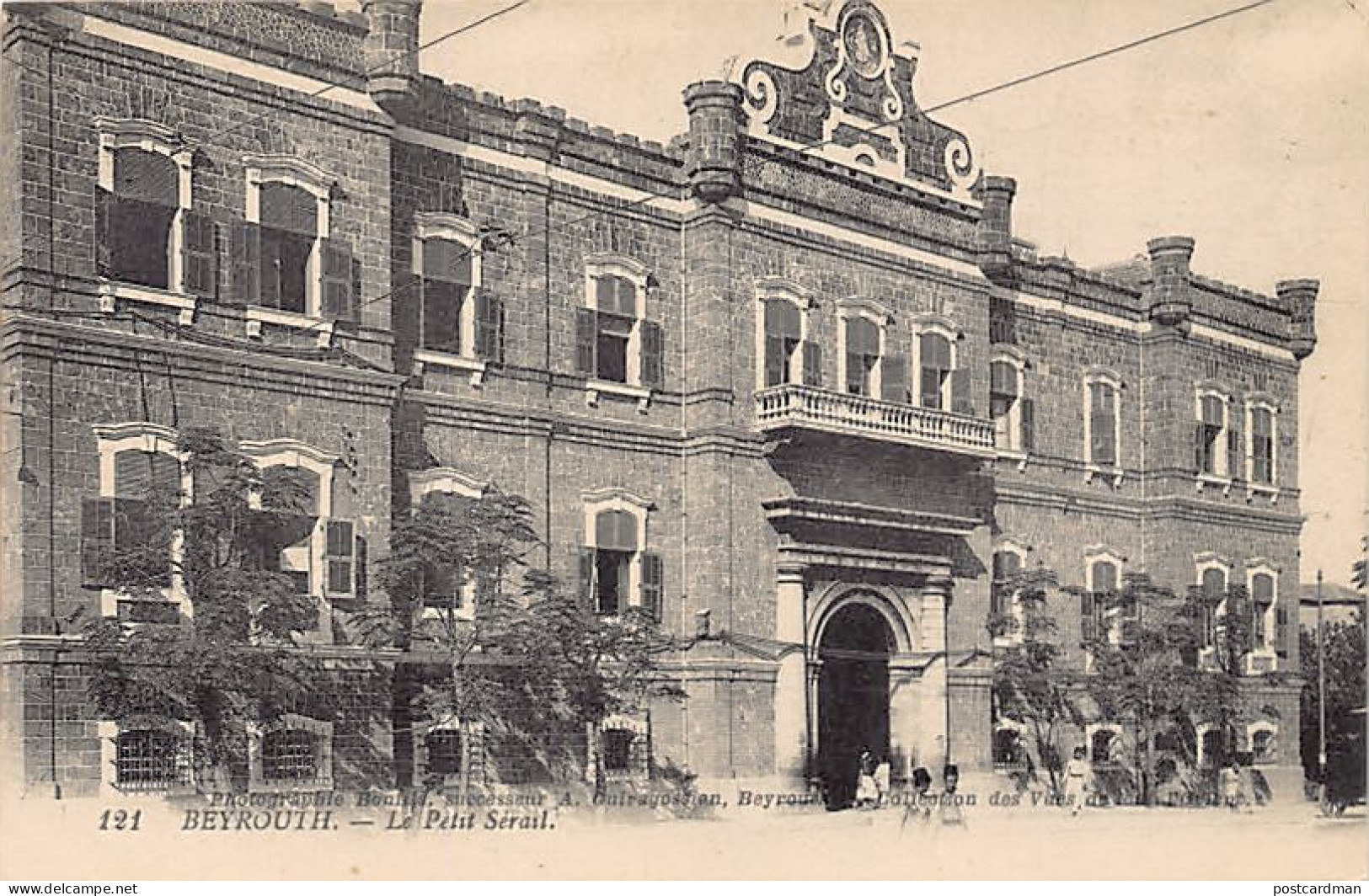 Liban - BEYROUTH - Le Petit Sérail - Ed. Photographie Bonfils, Successeur A. Guiragossian 121 - Liban